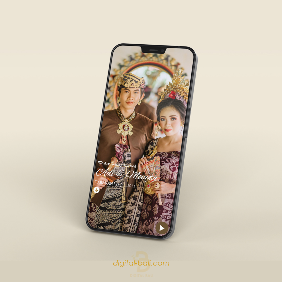 Adi & Monyta - Undangan Online Digital Bali